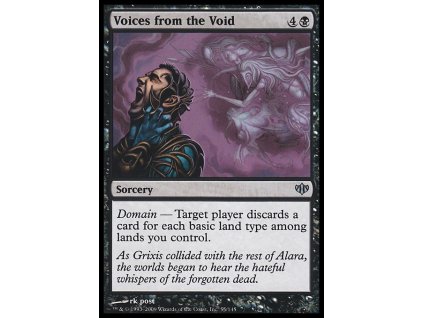 Voices from the Void (Foil ANO, Stav Near Mint)