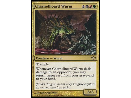 Charnelhoard Wurm (Foil NE, Stav Near Mint)