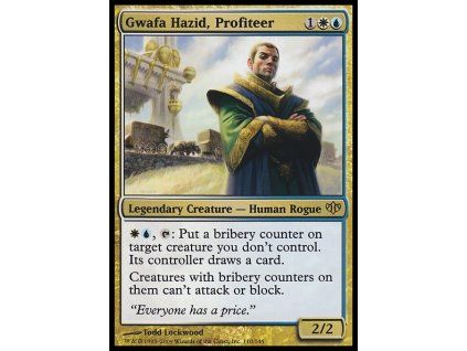 Gwafa Hazid, Profiteer