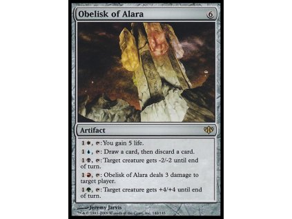 Obelisk of Alara (Foil NE, Stav Light Played)