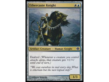 Ethercaste Knight (Foil ANO, Stav Near Mint)