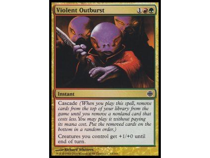 Violent Outburst