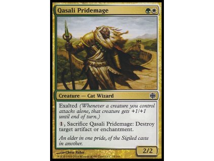 Qasali Pridemage (Foil NE, Stav Light Played)