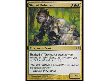 Sigiled Behemoth (Foil ANO, Stav Near Mint)