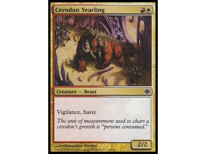 Cerodon Yearling
