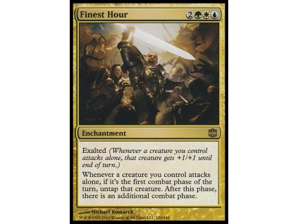Finest Hour (Foil NE, Stav Near Mint)