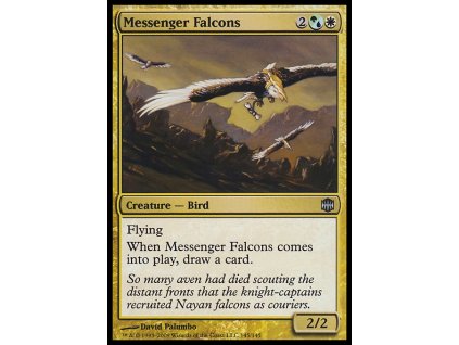 Messenger Falcons (Foil NE, Stav Near Mint)