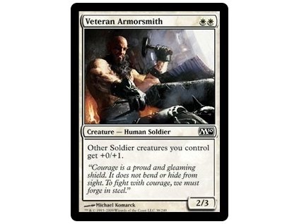 Veteran Armorsmith (Foil NE, Stav Near Mint)