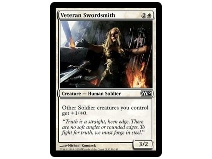 Veteran Swordsmith (Foil ANO, Stav Near Mint)