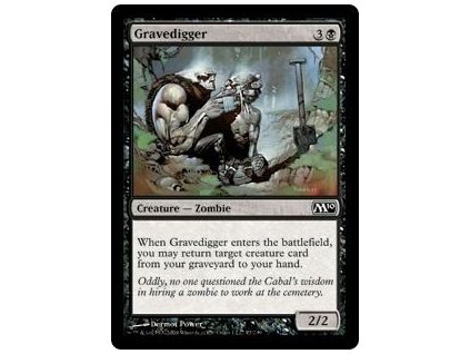 Gravedigger (Foil ANO, Stav Near Mint)