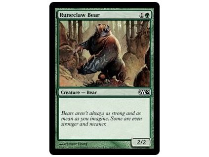 Runeclaw Bear (Foil ANO, Stav Near Mint)