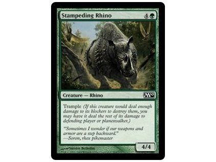 Stampeding Rhino