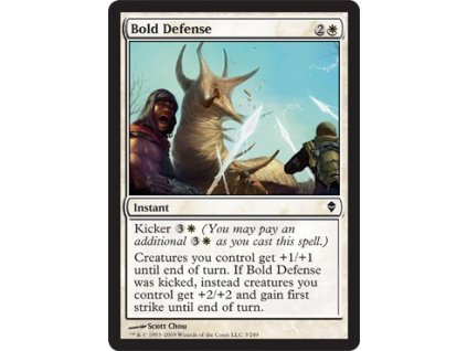 Bold Defense (Foil ANO, Stav Near Mint)