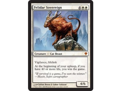 Felidar Sovereign (Foil NE, Stav Light Played)