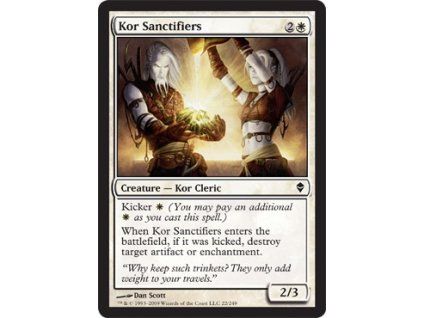 Kor Sanctifiers