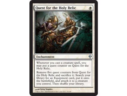 Quest for the Holy Relic