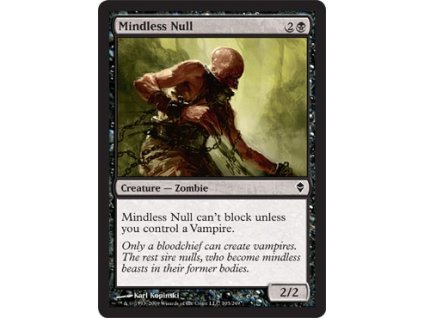 Mindless Null (Foil ANO, Stav Near Mint)