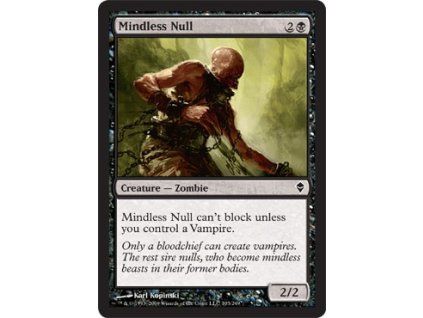 Mindless Null