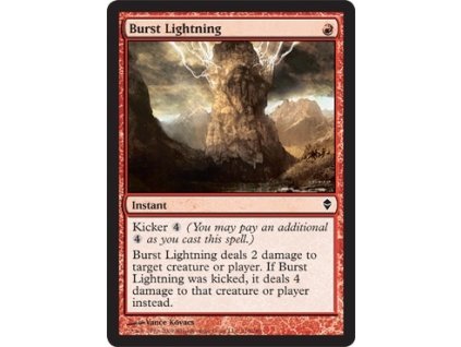 Burst Lightning (Foil NE, Stav Near Mint)