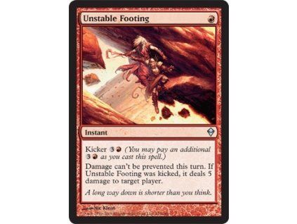 Unstable Footing
