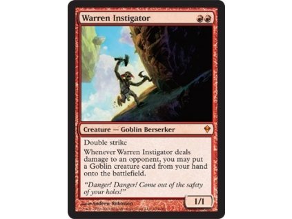 Warren Instigator (Foil NE, Stav Light Played)