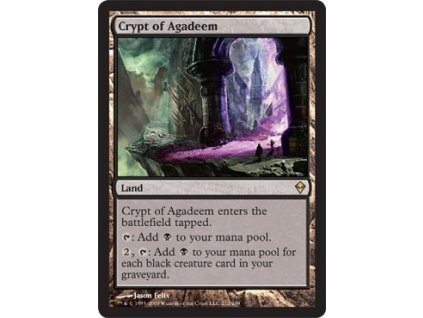Crypt of Agadeem - SP (Foil NE, Stav Near Mint)