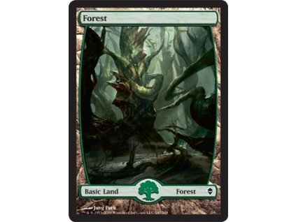 Forest - Full Art (Foil NE, Stav Light Played)