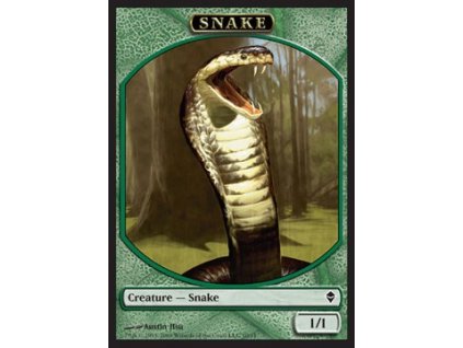 Snake token (Foil NE, Stav Near Mint)
