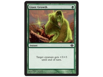 Giant Growth (Foil NE, Stav Near Mint)