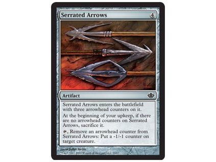 Serrated Arrows