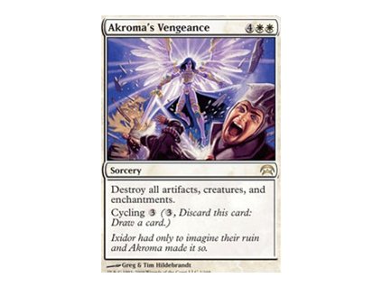 Akroma's Vengeance (Foil NE, Stav Near Mint)