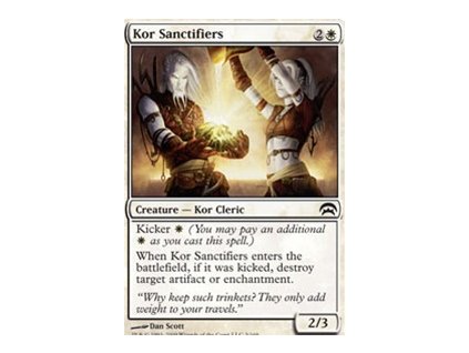 Kor Sanctifiers (Foil NE, Stav Near Mint)