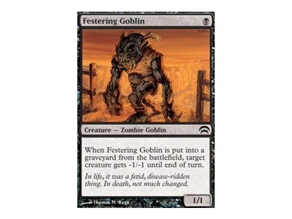 Festering Goblin (Foil NE, Stav Near Mint)