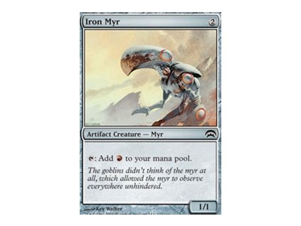 Iron Myr (Foil NE, Stav Near Mint)