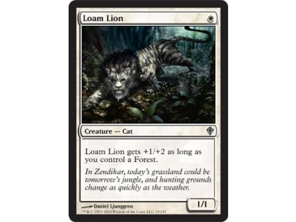 Loam Lion (Foil ANO, Stav Near Mint)