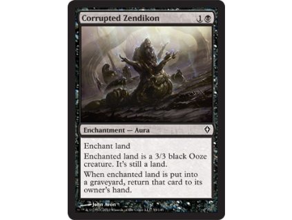 Corrupted Zendikon (Foil ANO, Stav Near Mint)