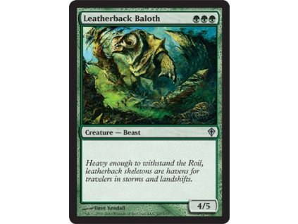 Leatherback Baloth (Foil NE, Stav Light Played)