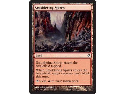 Smoldering Spires (Foil NE, Stav Near Mint)