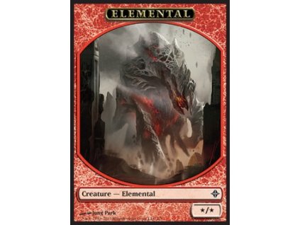 Elemental token (Foil NE, Stav Near Mint)