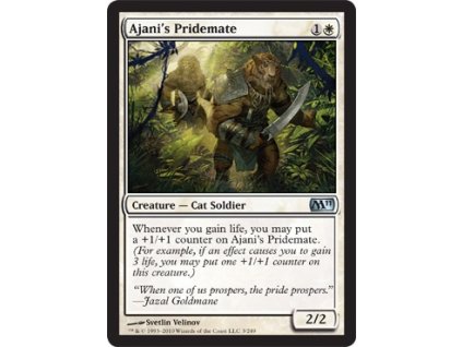 Ajani's Pridemate (Foil ANO, Stav Near Mint)