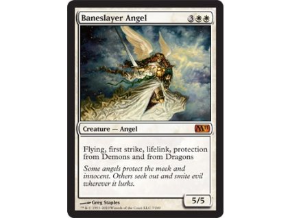 Baneslayer Angel (Foil NE, Stav Light Played)