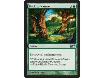 Back to Nature