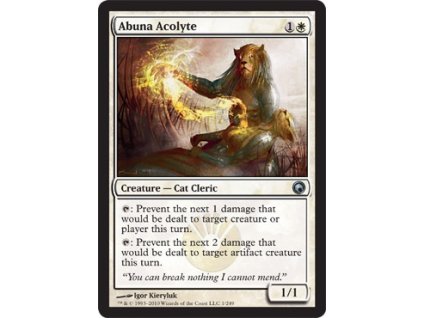 Abuna Acolyte (Foil NE, Stav Light Played)