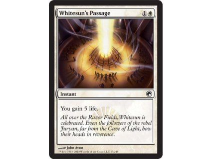 Whitesun's Passage (Foil NE, Stav Near Mint)