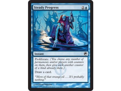 Steady Progress (Foil NE, Stav Near Mint)