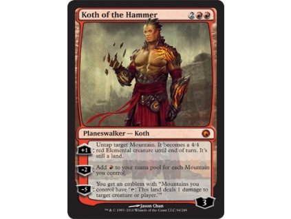 Koth of the Hammer (Foil ANO, Stav Near Mint)