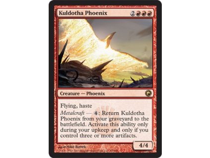 Kuldotha Phoenix (Foil NE, Stav Light Played)