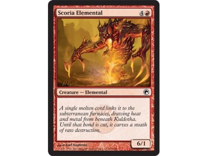 Scoria Elemental (Foil ANO, Stav Near Mint)