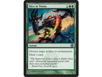 Slice in Twain (Foil ANO, Stav Near Mint)