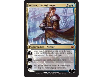 Venser, the Sojourner (Foil NE, Stav Light Played)
